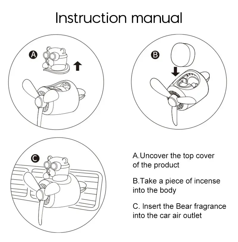 Clip de hélice AeroBear Fresh