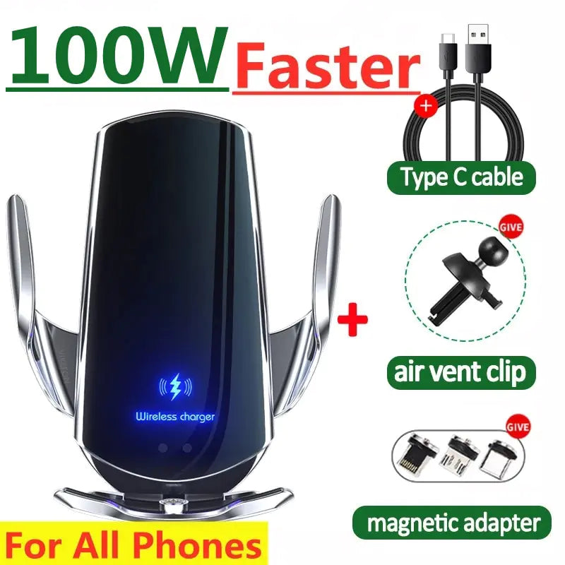 Support de chargeur de téléphone magnétique sans fil