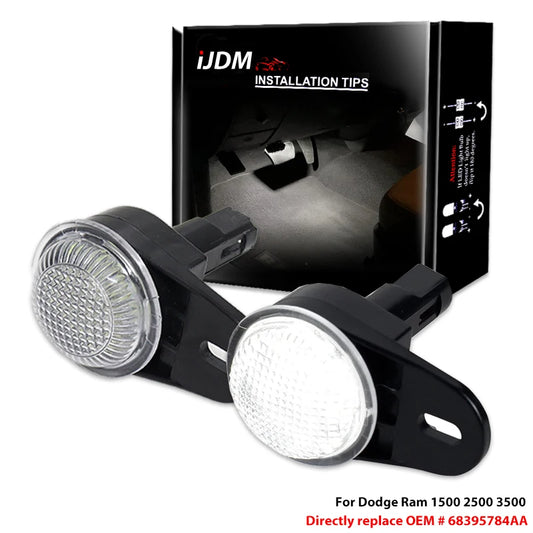 LED Interior Floor Lights for Jeep & Ram - 2 Pack