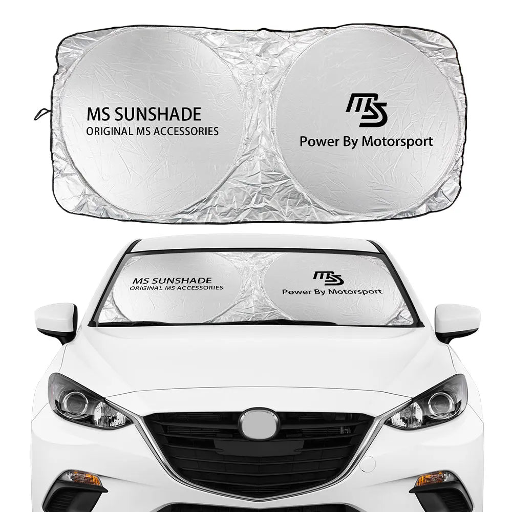 Mazda Front Sunshade Sun Visor—Precision Fit, UV Shield