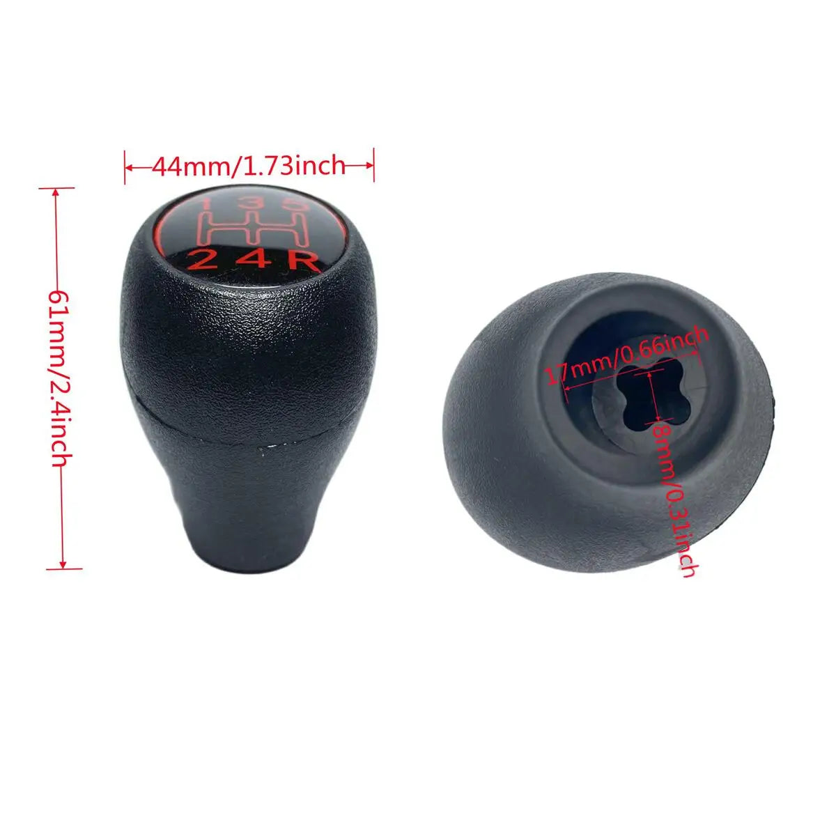 5 Speed Gear Shift Knob for Peugeot 504 505 205 309, Multi-Color