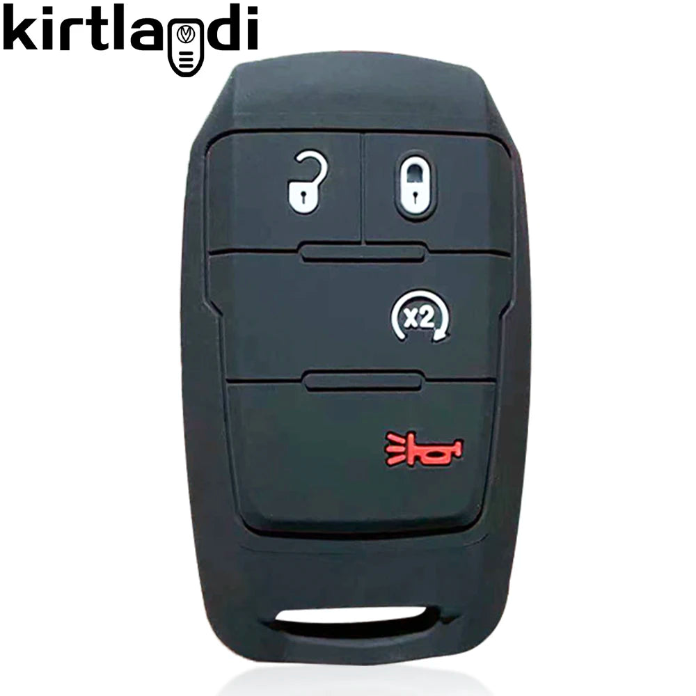 RAM 2020-2021 3/4/5 Button Silicone Key Fob Cover