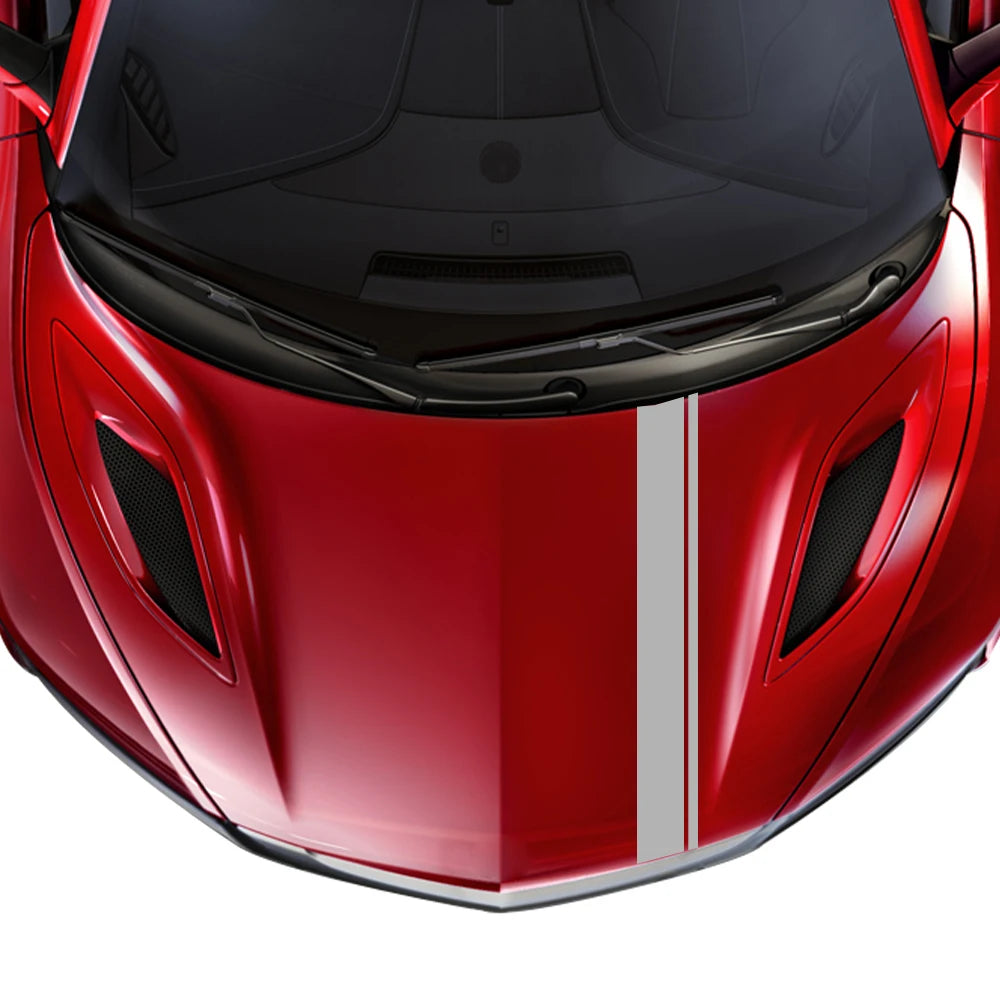 Universal Car Hood Bonnet Decal Sticker for VW, BMW, Tesla