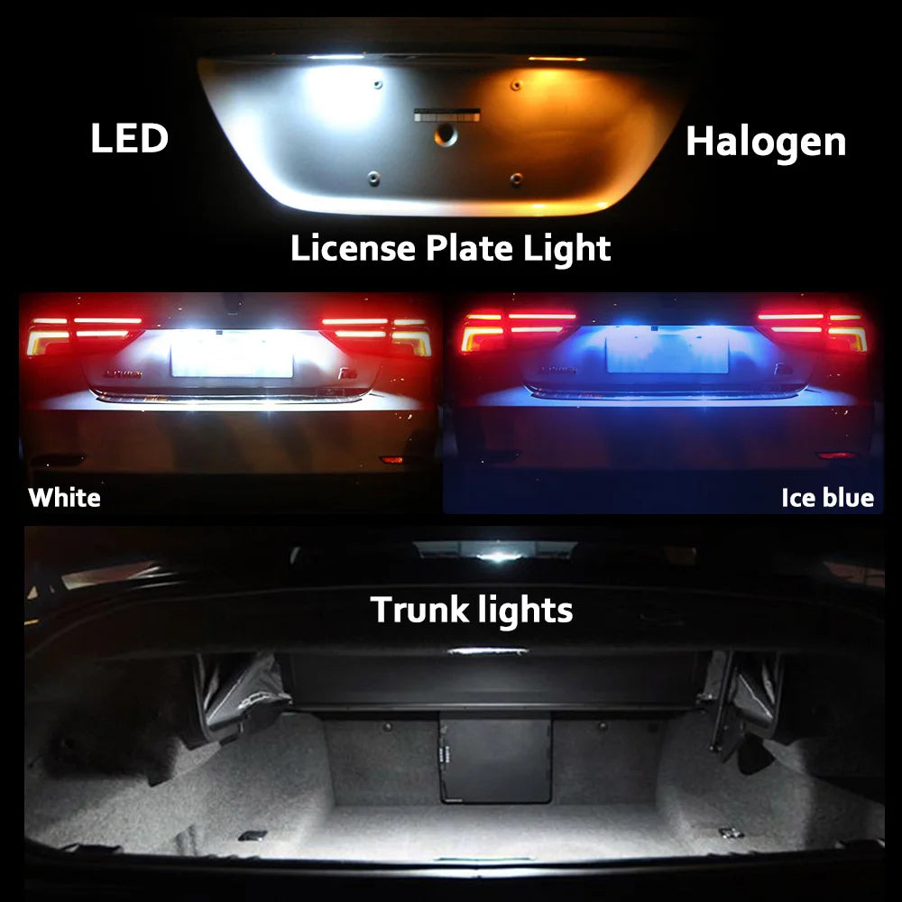 Kit de 12 ampoules LED pour toit intérieur Honda Civic 2016-2021