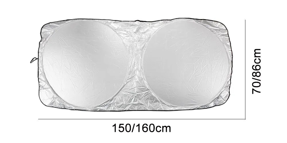 Mazda Front Sunshade Sun Visor—Precision Fit, UV Shield
