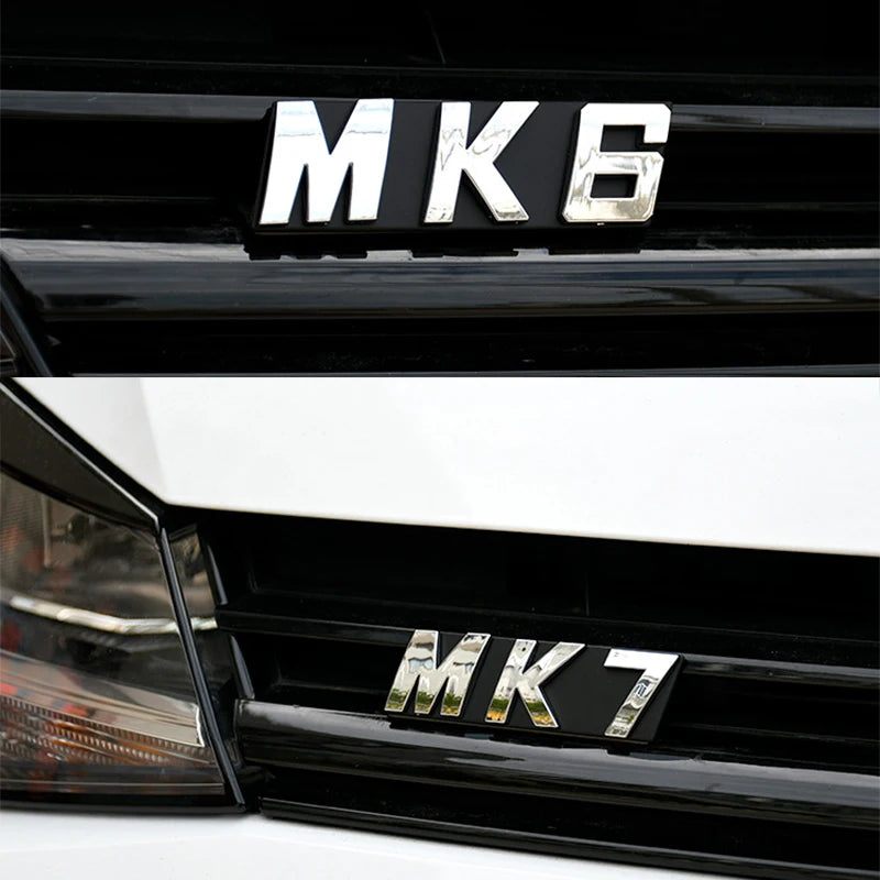 VW Golf 6/7 MK6 MK7 Front Grille Emblem Trim Decal