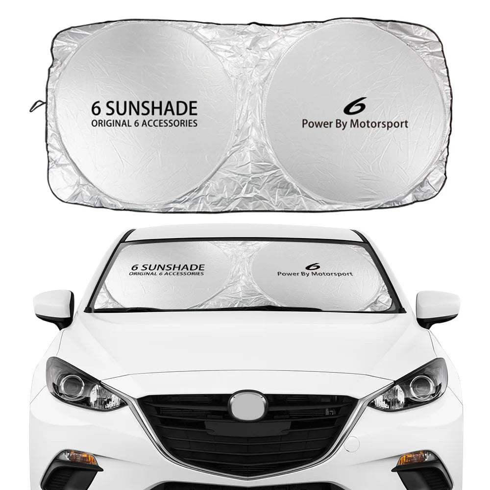 Mazda Front Sunshade Sun Visor—Precision Fit, UV Shield