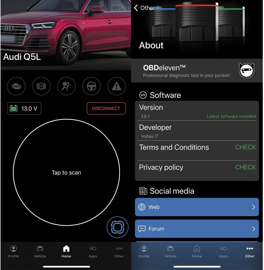 Outil de diagnostic OBDeleven Nextgen OBD2 Pro