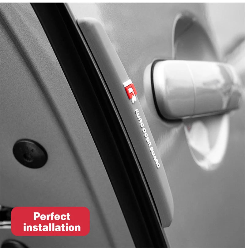 6 protectores de borde de puerta de coche para Audi y BMW, antiarañazos