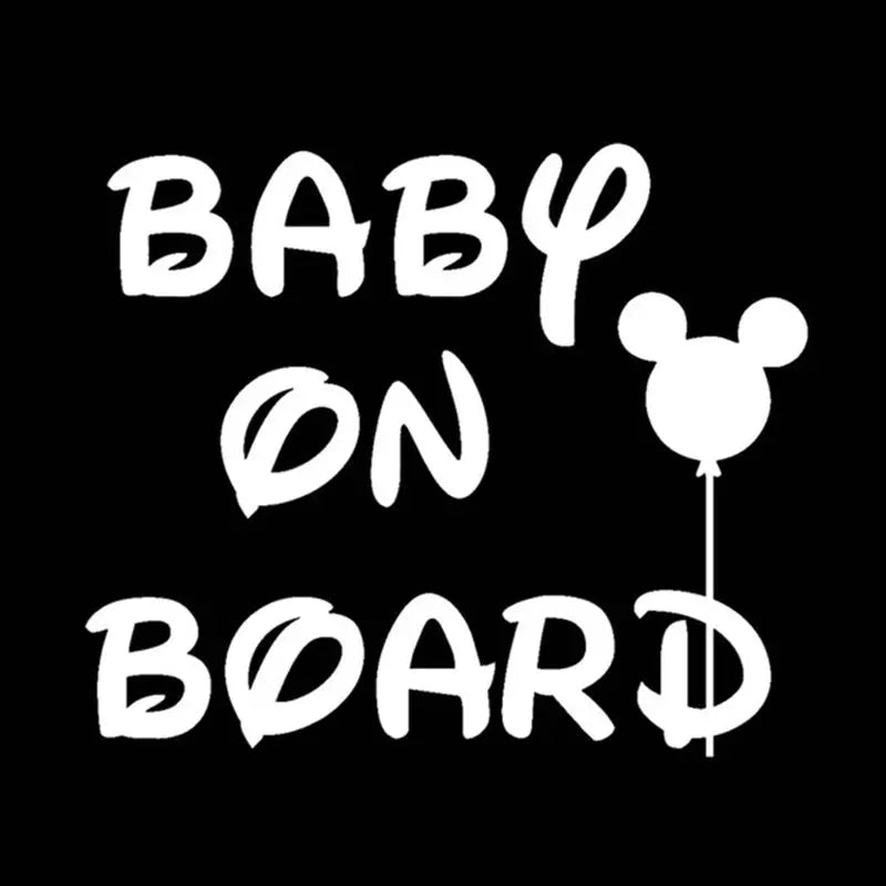 Reflective 3D Baby On Board Car Decal Silver Vinyl Sticker 15x12.8m – Car Accessories | MotorWorld Marketplace