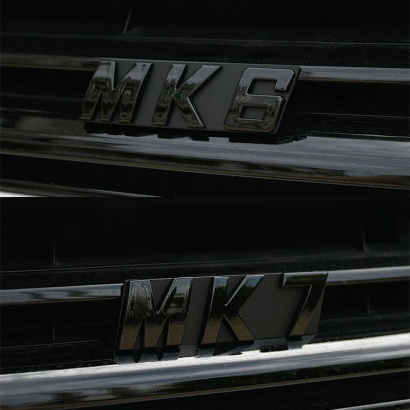 VW Golf 6/7 MK6 MK7 Front Grille Emblem Trim Decal