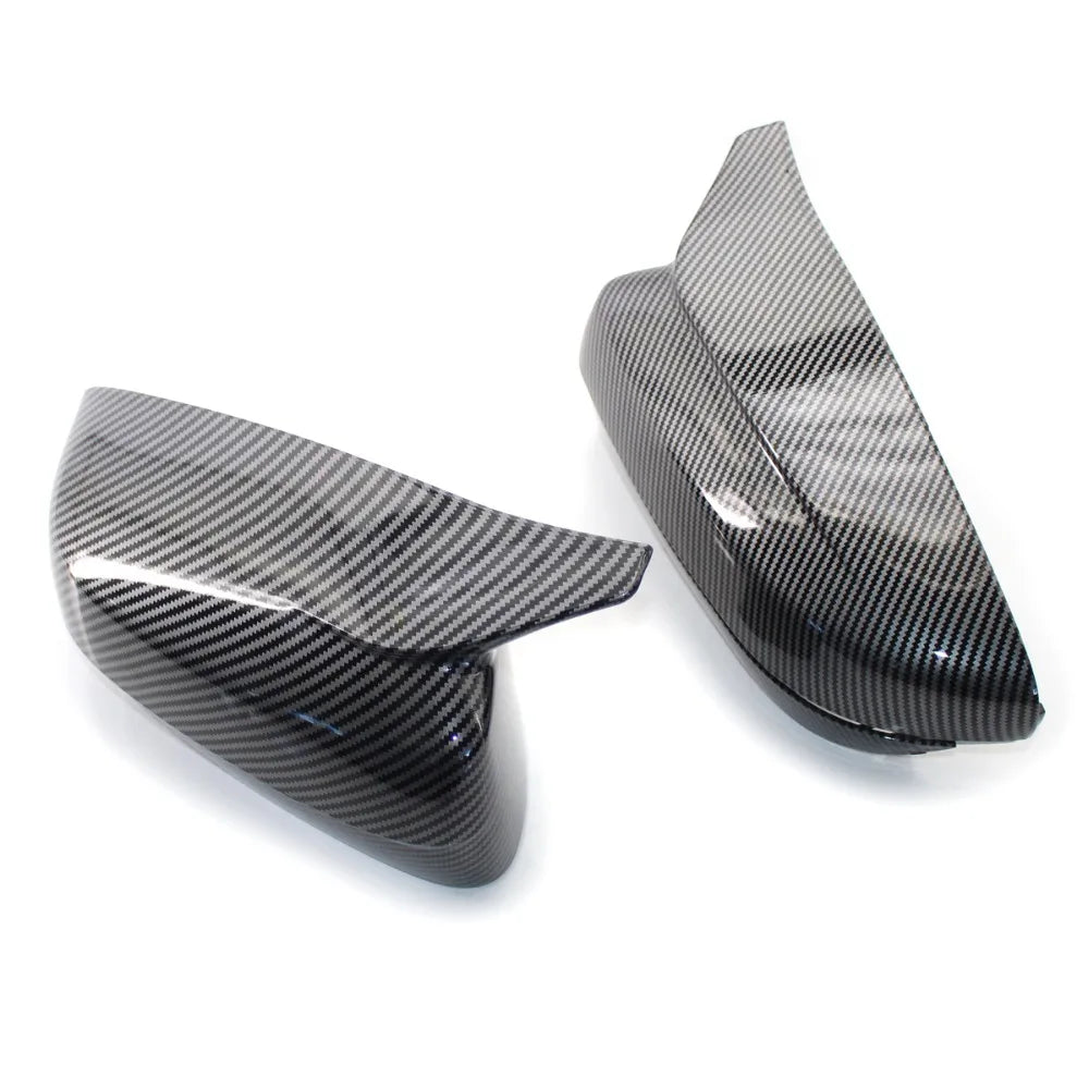 Embellecedor de espejo retrovisor lateral de fibra de carbono LHD para BMW Serie 3/5/6/7/8 G11 G12 G14 G15 G20 G21 G30 G31 G32 (2019-2020)