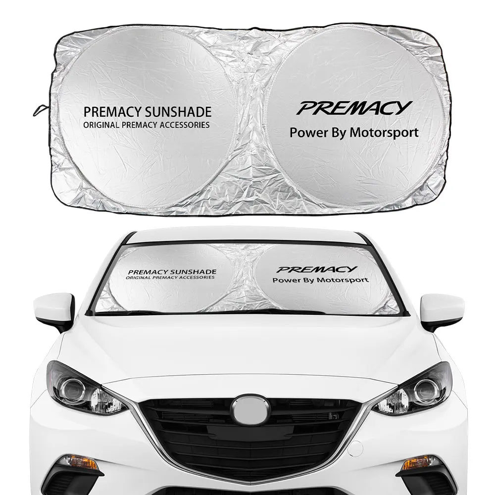 Mazda Front Sunshade Sun Visor—Precision Fit, UV Shield