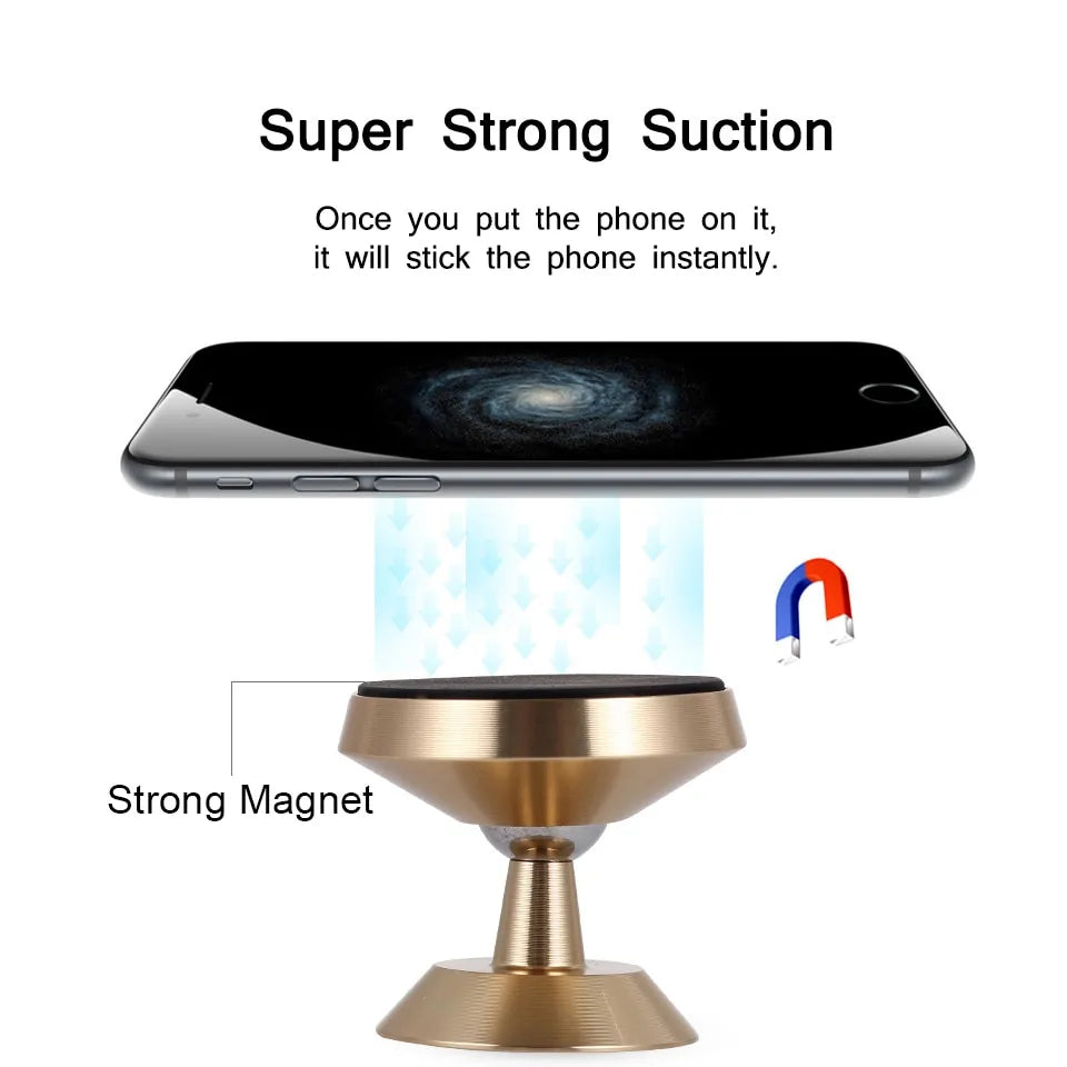 Téléphone de voiture magnétique robuste et élégant de Gaiby