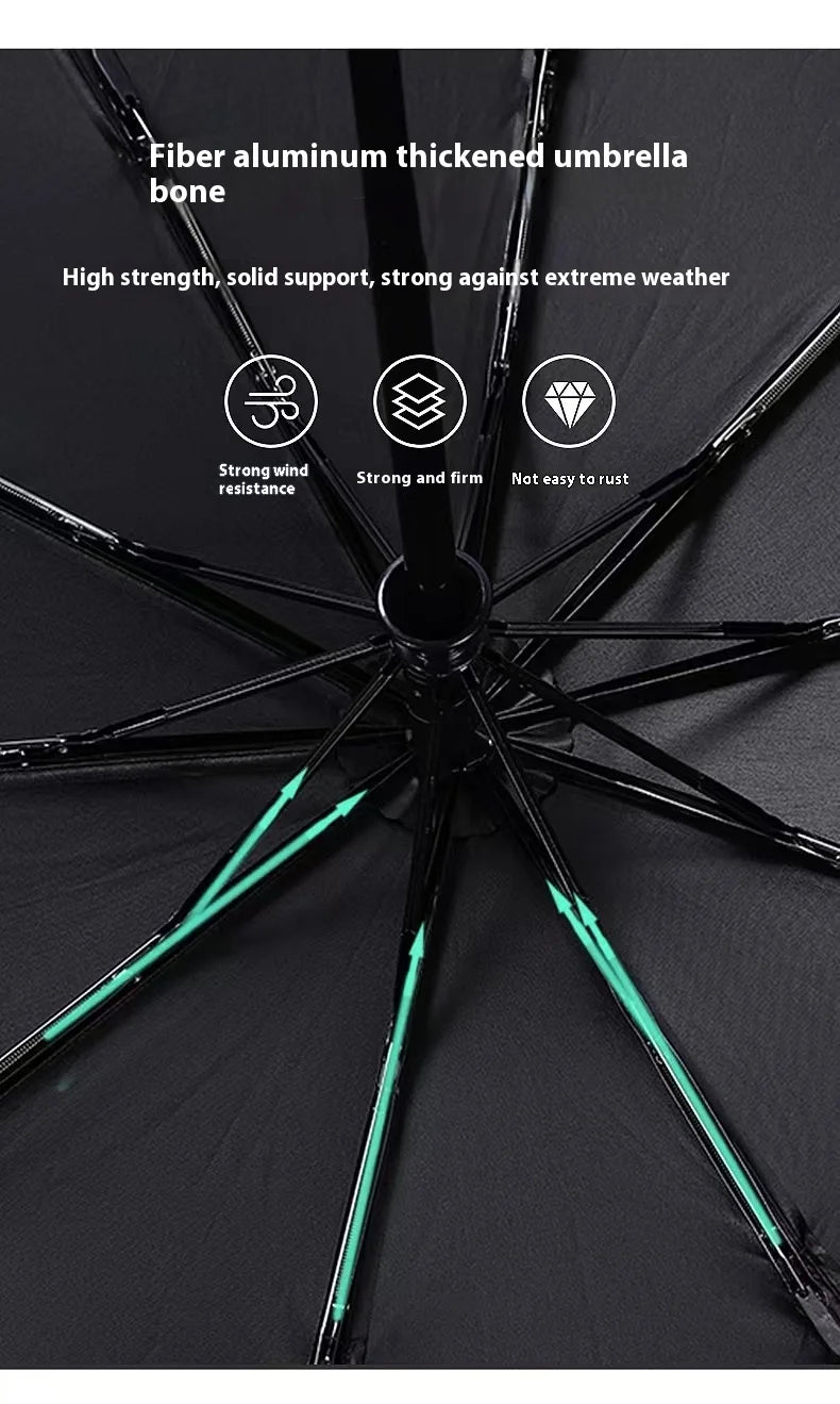 Mercedes-Benz Auto Sunshade Umbrella | Windproof & Folding
