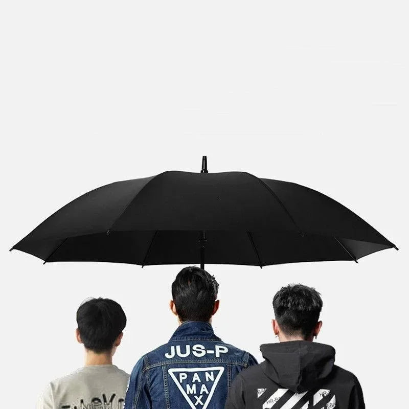 Paraguas automático de lujo para coche: mango extra largo, resistente a la lluvia y al sol.