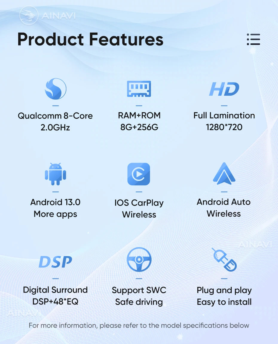 Sistema multimedia Ainavi para VW Polo 5 (2008-2017)
