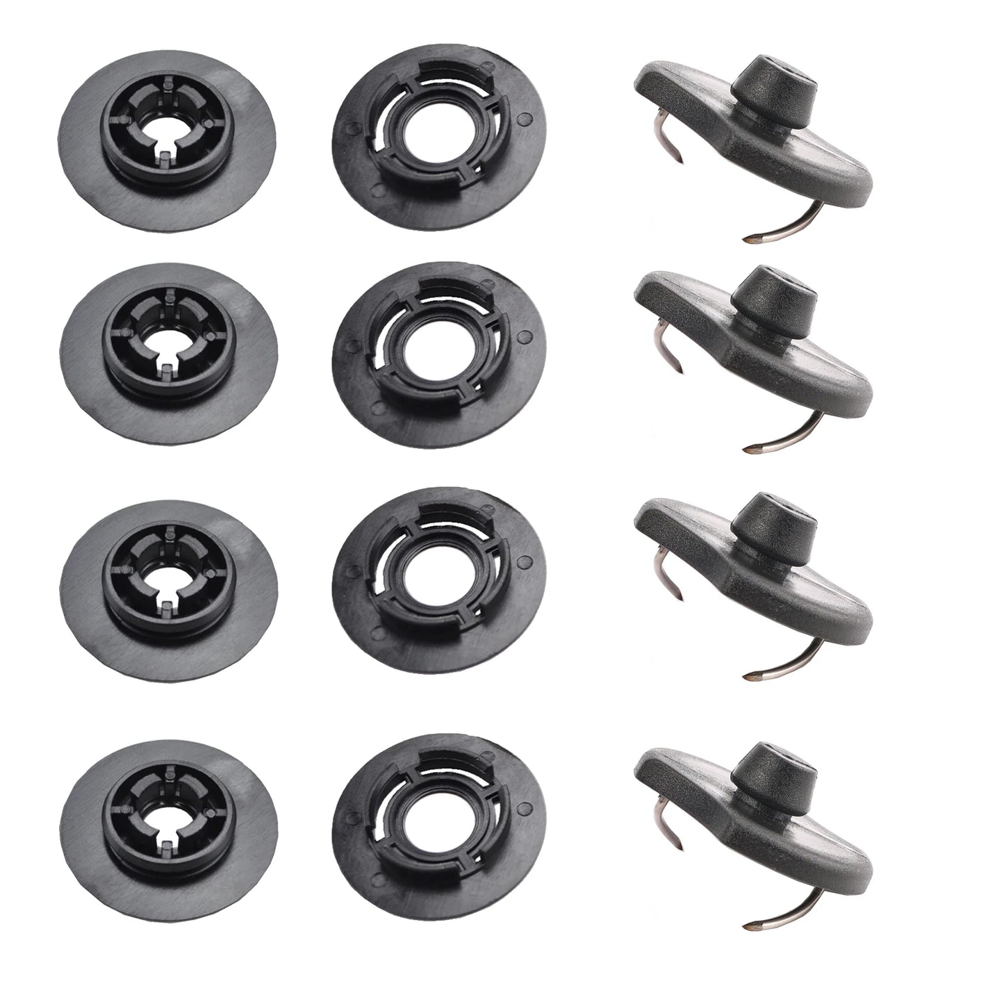 12x Audi Mat Clips Floor Retainer Kit A1-A8 Q3 Q5 TT OEM