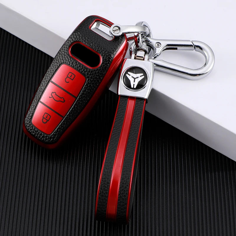 Audi TPU Key Fob Cover Case for Q8 RSQ8 A6 A7 RS6 RS7 S6