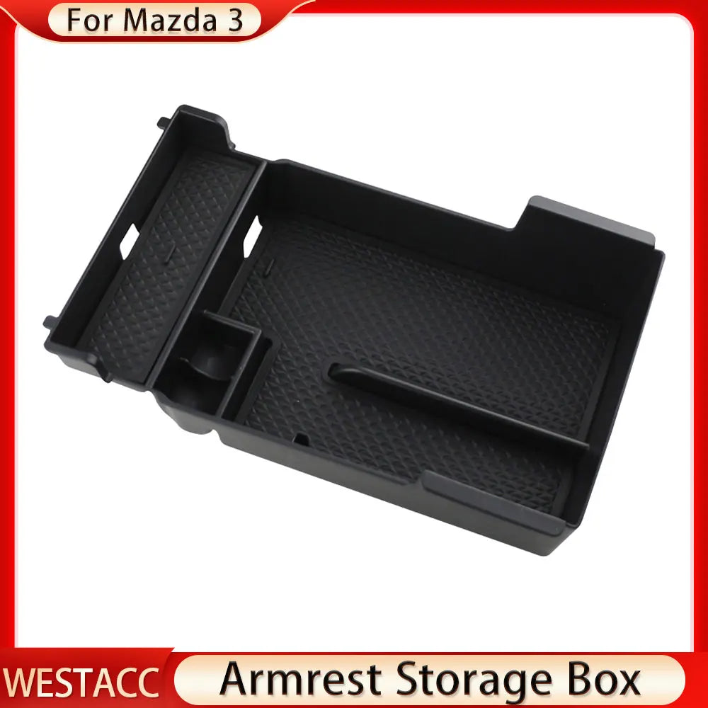 Mazda3 Axela 2019-2023 Armrest Storage Organizer Tray