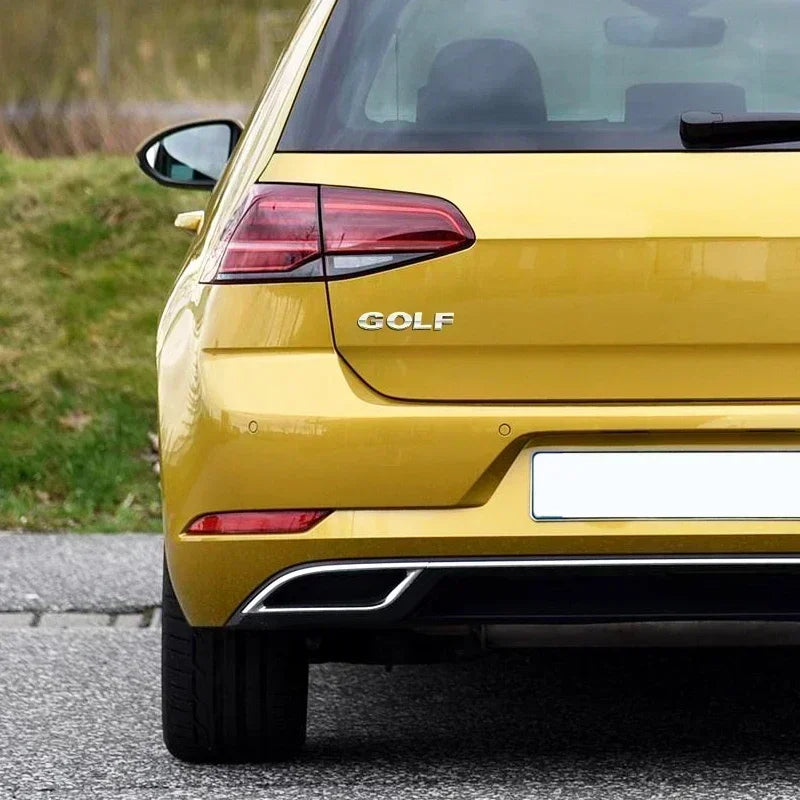 VW Golf 6 7 Rear Trunk ABS Badge Emblem Nameplate Decor