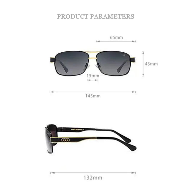 Audi Luxury Polarized Sunglasses Anti-Glare RS A1-A8 Q3-Q8 TT