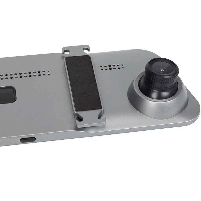 Caméra embarquée DVR à double objectif - Rétroviseur tactile 1080p avec vision nocturne