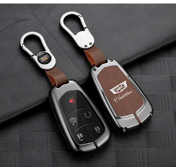Premium Shell Buckle Key Case for Cadillac ATSL XT5 XT4 CT5