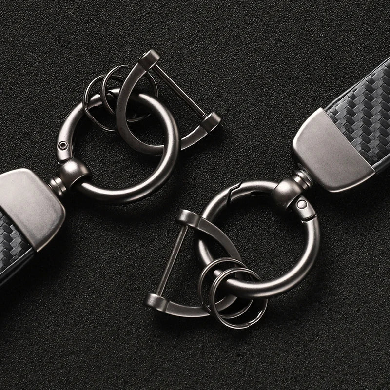 Premium Carbon Fiber Keychain for Cadillac Escalade & More