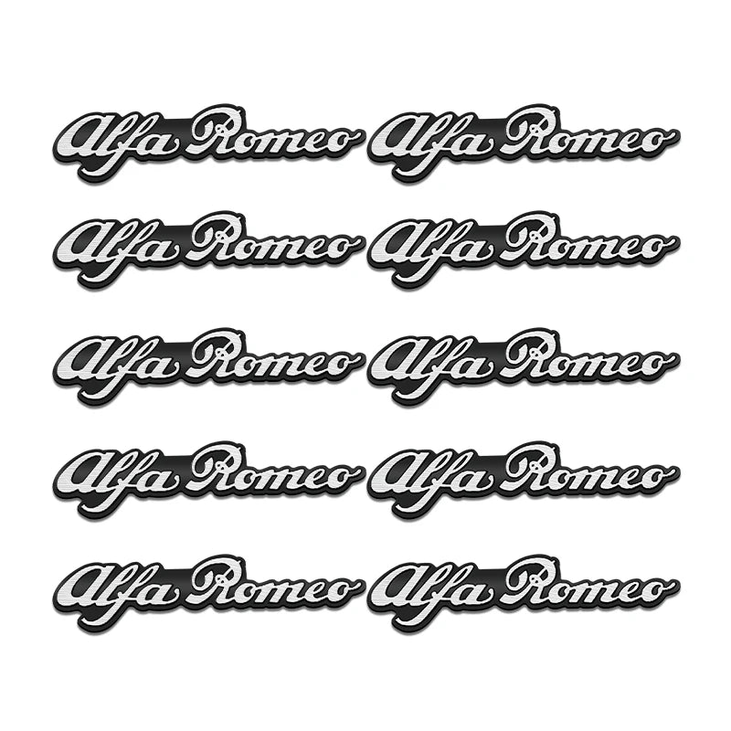 3D Speaker Badge Decal for Alfa Romeo Giulia Stelvio GT