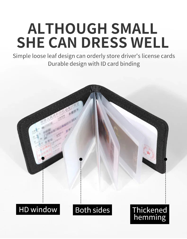 Premium Suede License Holder for Alfa Romeo Giulia & More