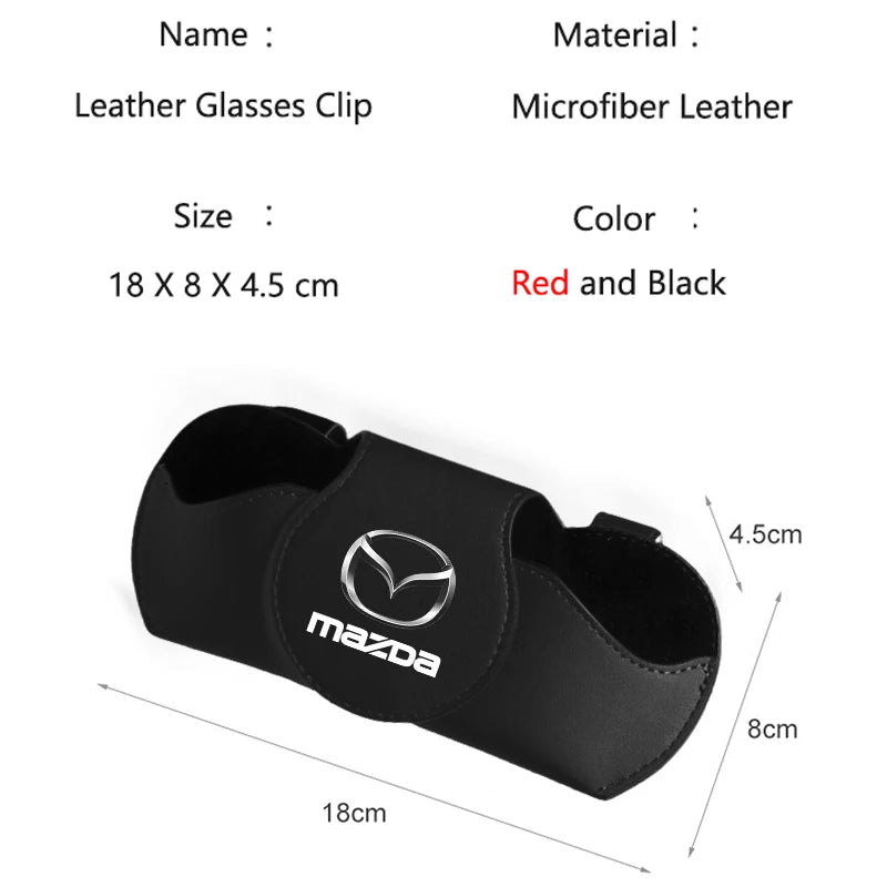 Mazda Sun Visor Glasses Clip Case