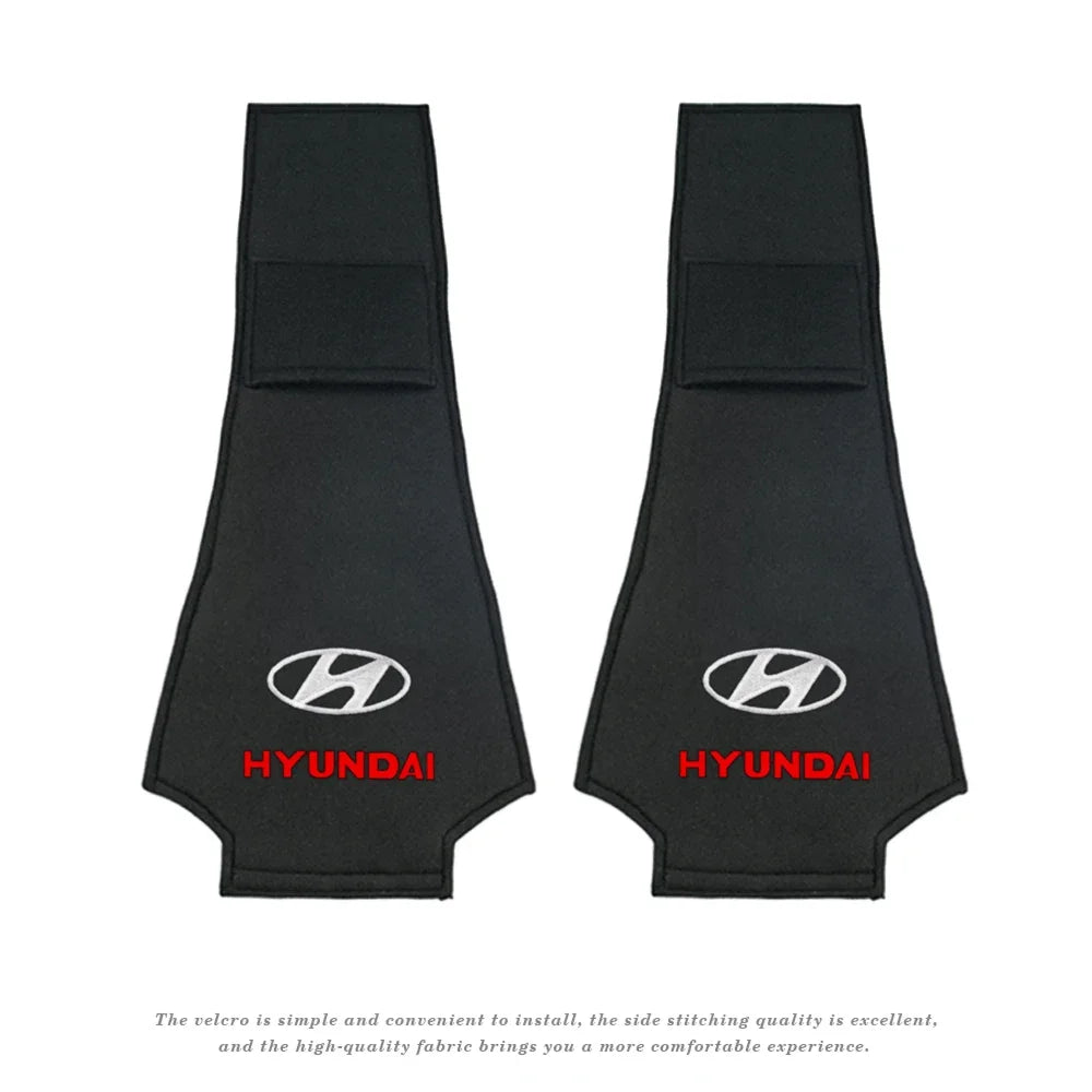 2pcs Auto Headrest Covers Fit Hyundai