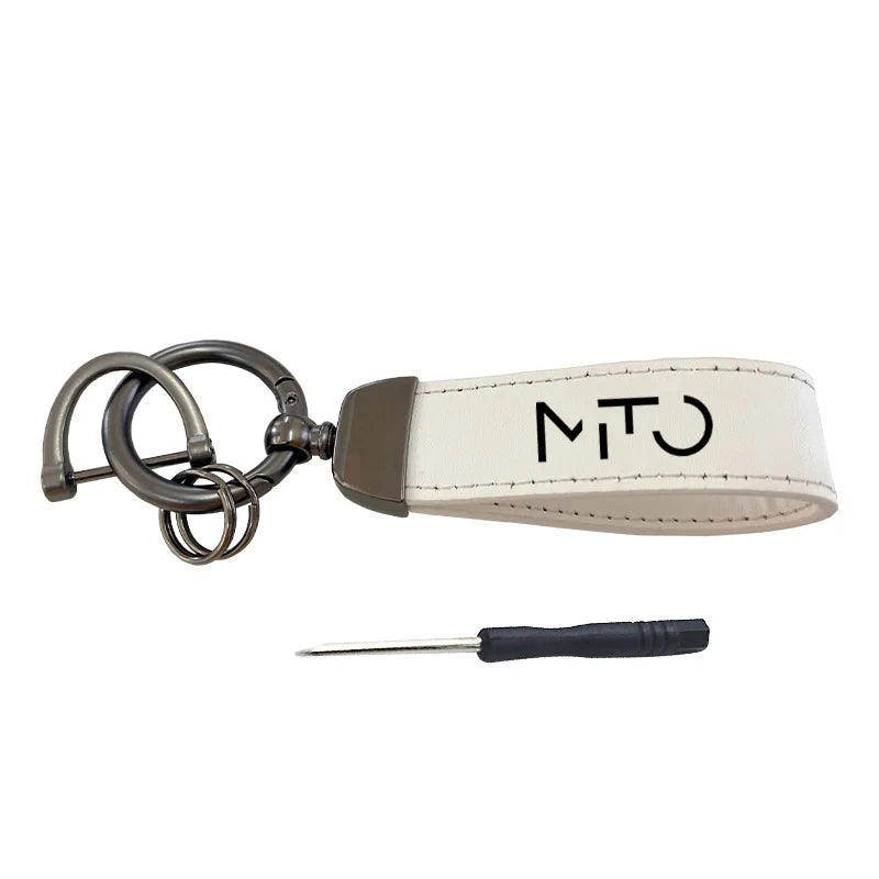 Premium Cowhide Keychain Lanyard for Alfa Romeo MITO