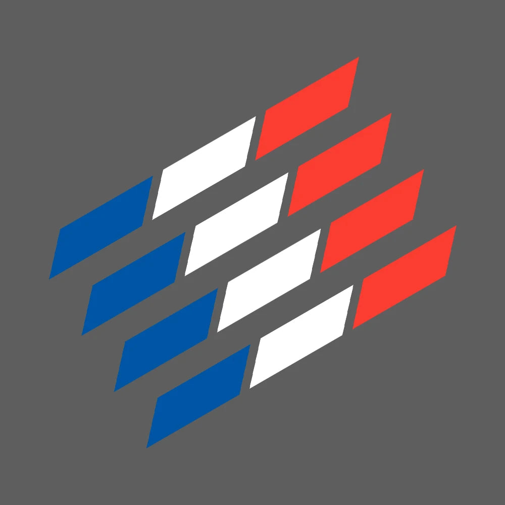French Flag Car Decal for Renault Peugeot Citroen