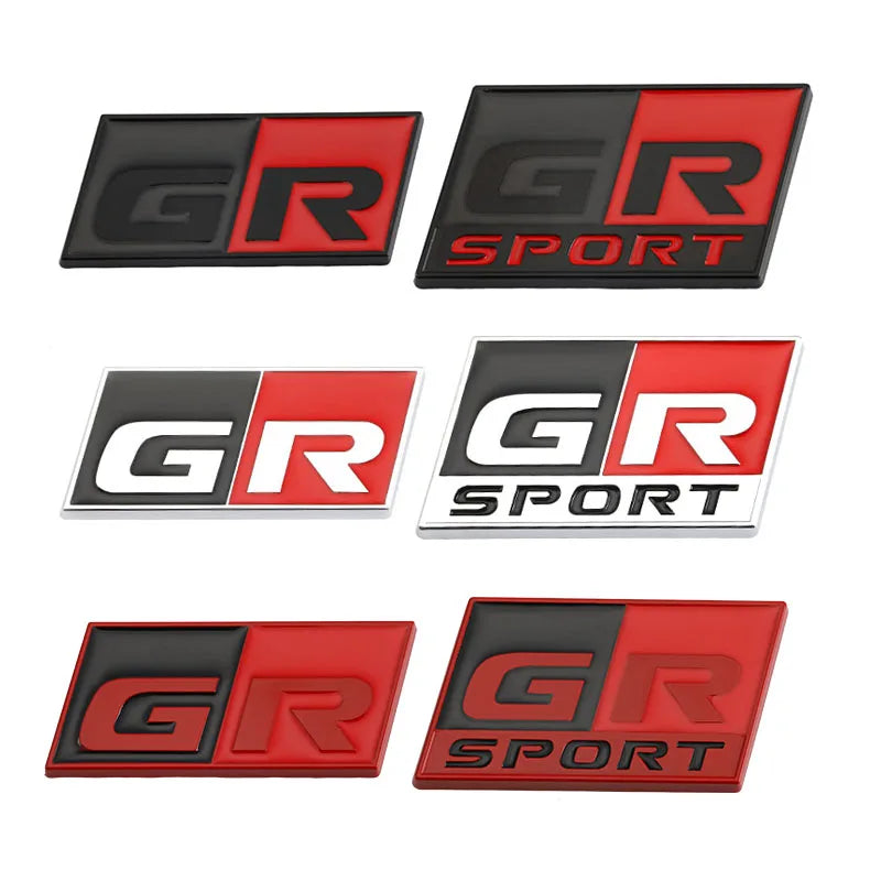 GR Sport Hood Grille Emblem Badge for Toyota/Lexus