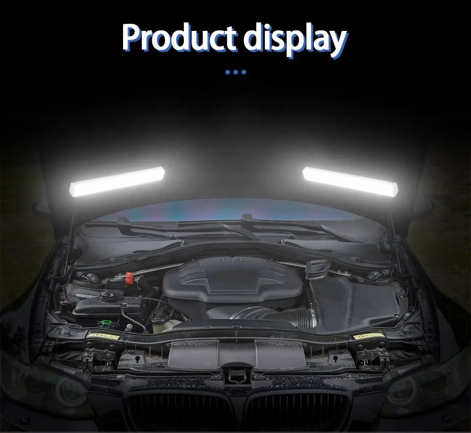 Lampe de voiture rechargeable USB SEAMETAL avec capteur à induction automatique