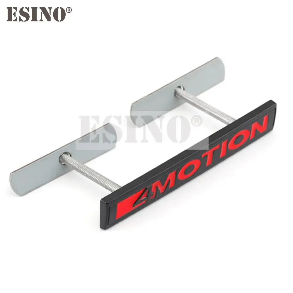 4Motion 3D Chrome Alloy Emblem Badge for VW Golf R/Tiguan