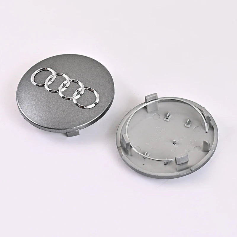 4pcs Audi Wheel Center Caps 60-77mm