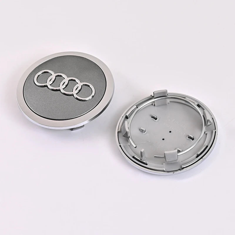 4pcs Audi Wheel Center Caps 60-77mm