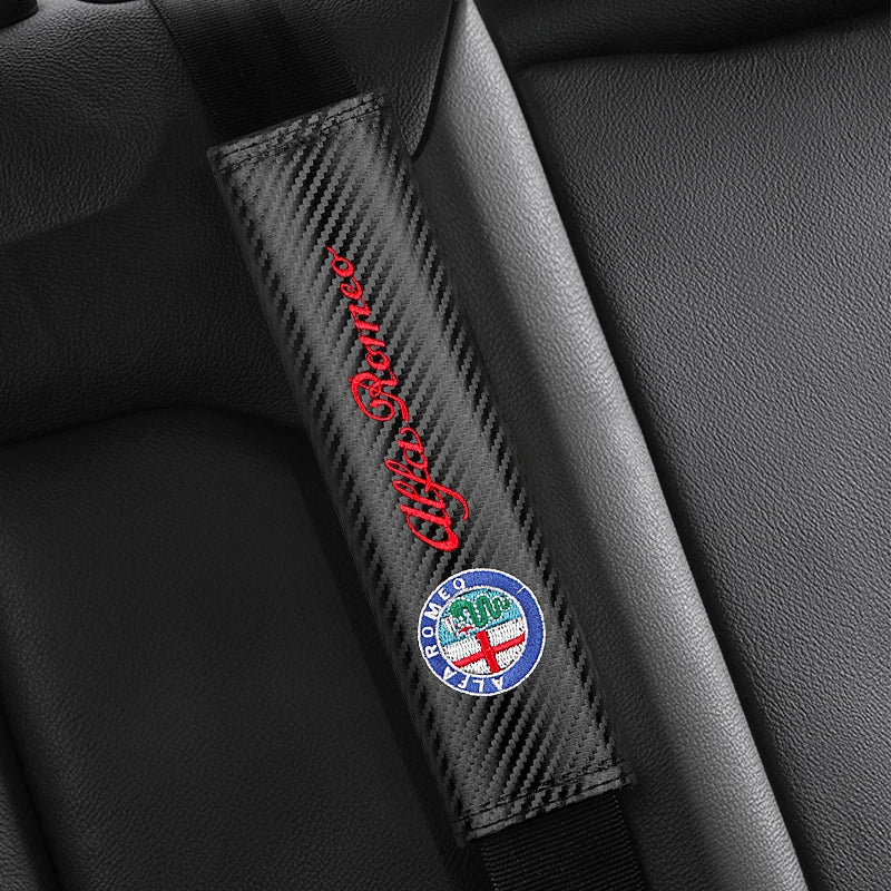 Leather Seat Belt Cover for Alfa Romeo