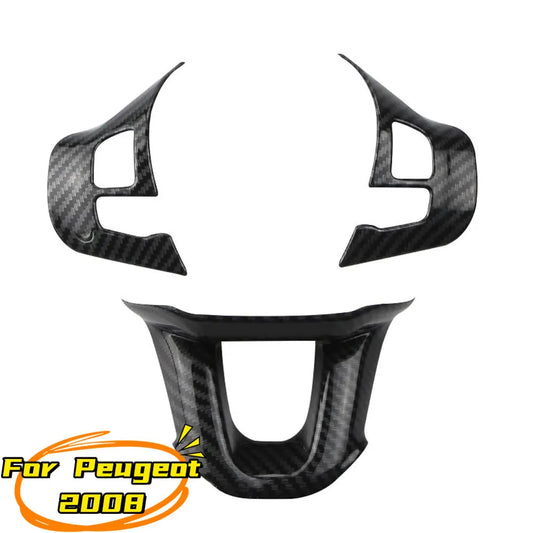 Premium ABS Steering Wheel Trim for Peugeot 2008/208