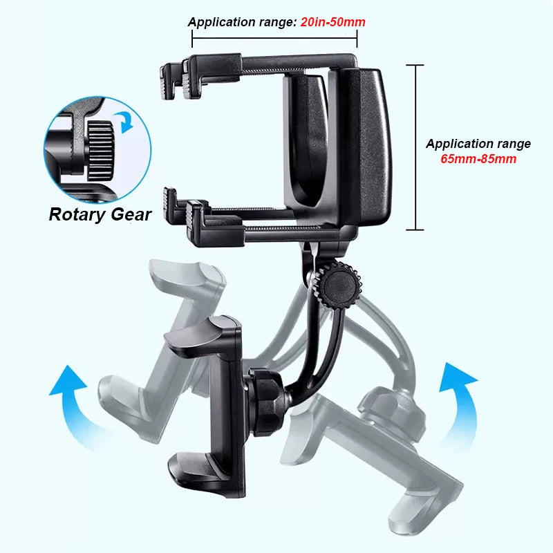 Support de téléphone pour rétroviseur SEAMETAL — Montage stable à 360°