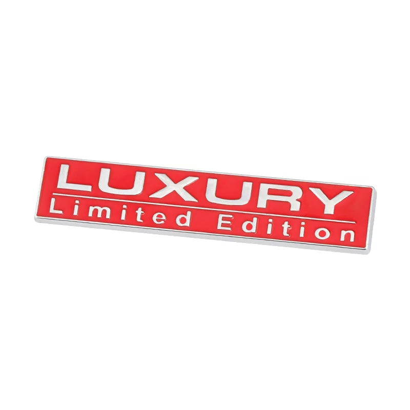 Luxury Limited Edition Logo Sticker for Jeep & SUV Models