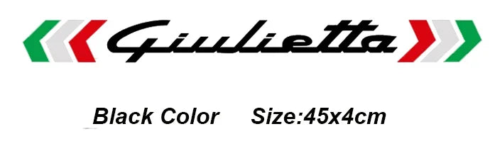 Autocollant de carrosserie haut de gamme pour Alfa Romeo Giulietta - Durable
