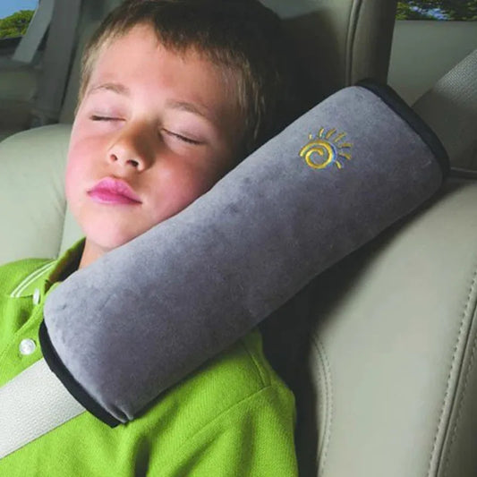 Universal Comfortable Car Seat Belt Pillow for Kids - Soft Shoulder Support for Toddlers and Children