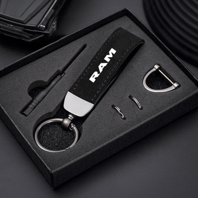 Premium Suede Keychain for Ram 1500 2500 3500