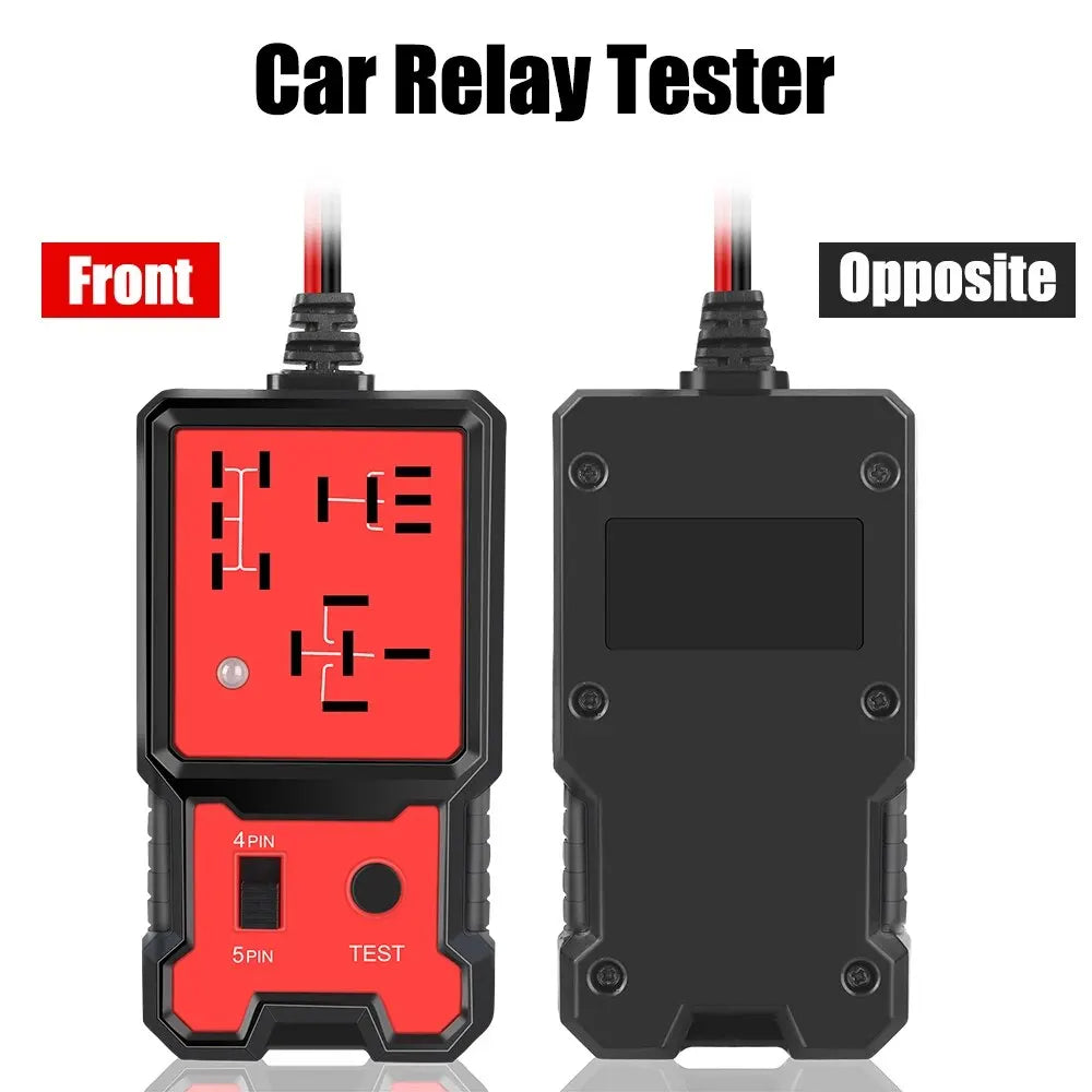 Comprobador universal de relés y baterías para coche de 12 V