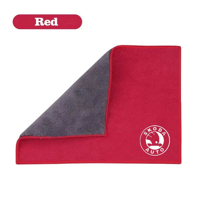 Premium Microfiber Towel for Skoda