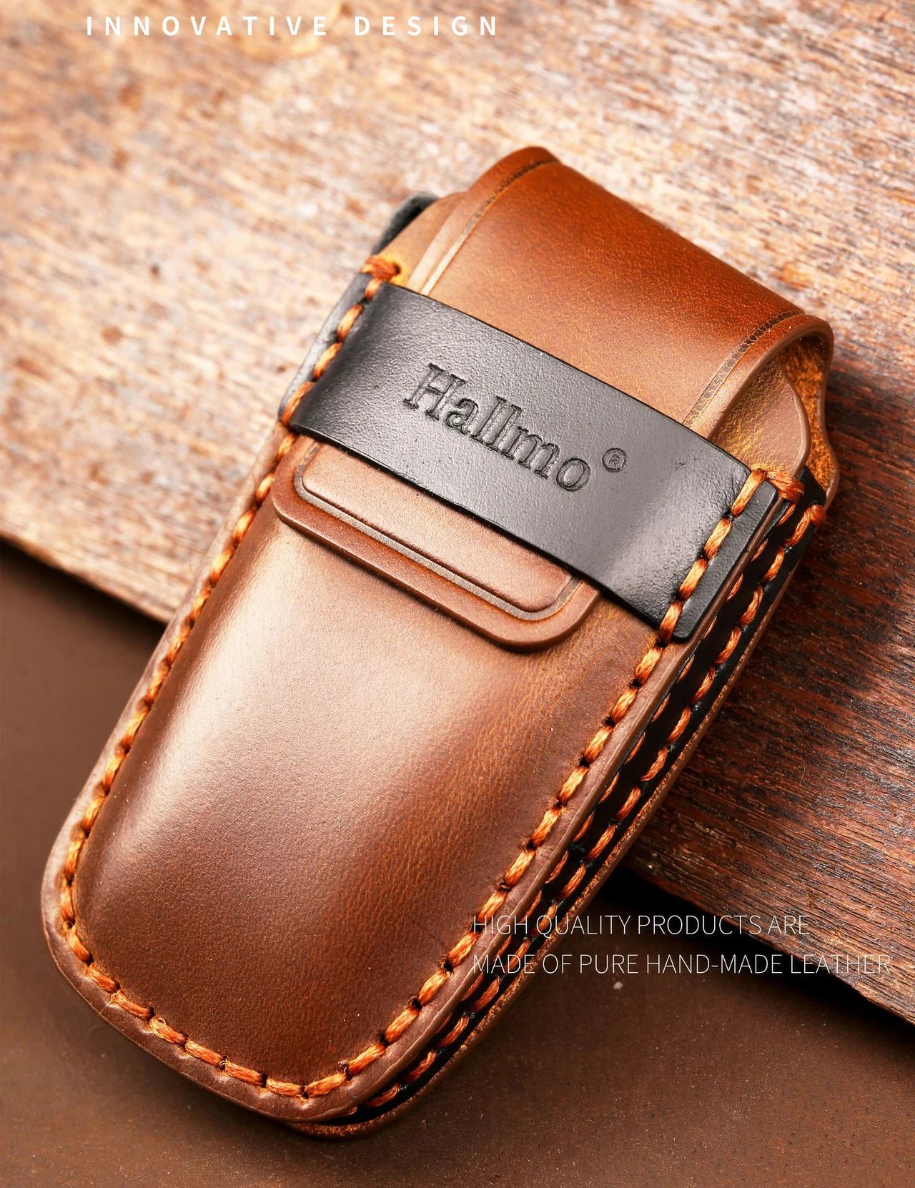 Funda de cuero de lujo para llave de coche BMW Serie 1-7, X1-X6, X5M/X6M